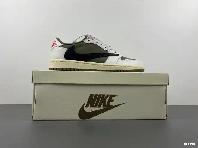 Cheap OG TRAVIS JORDAN X OLIVE AIR DM7866-200 MEDIUM LOW SCOTT 1 0328
